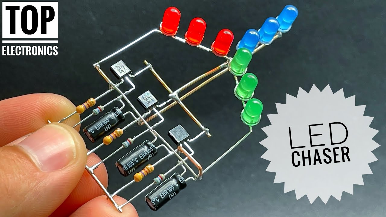 SUPER LED CHASER without IC