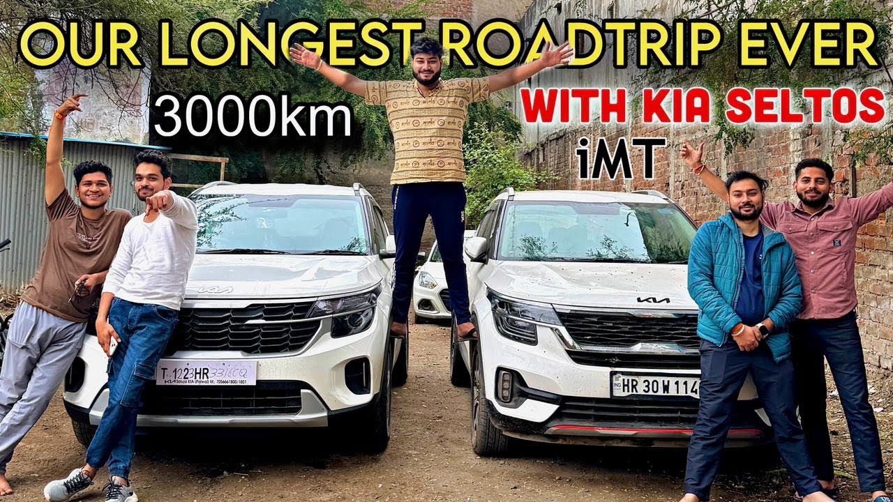 मतलबी दुनिया से बहुत दूर… ⚡️ 3000km Roadtrip in KIA SELTOS iMT - GOA Part 1