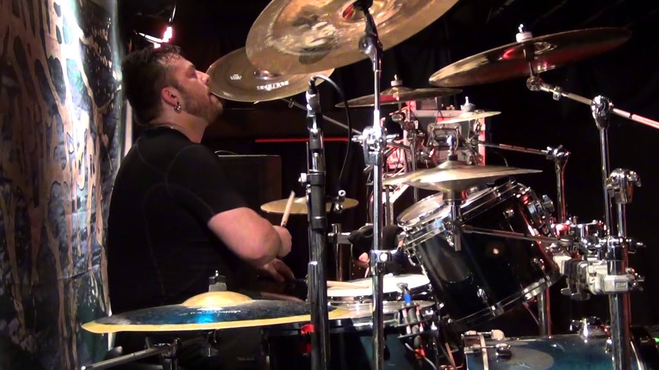 Cattle Decapitation -{ Dave Mcgraw Drum cam}  -Plaugeborne *Newsong*[HD]  7-11-15  Brick by Brick SD