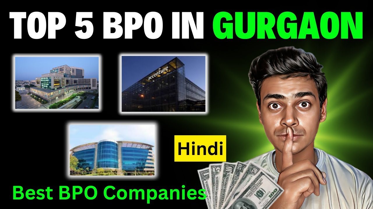 Top 5 BPO In Gurugram | Best Job In Gurugram #jobs #freshersjobs