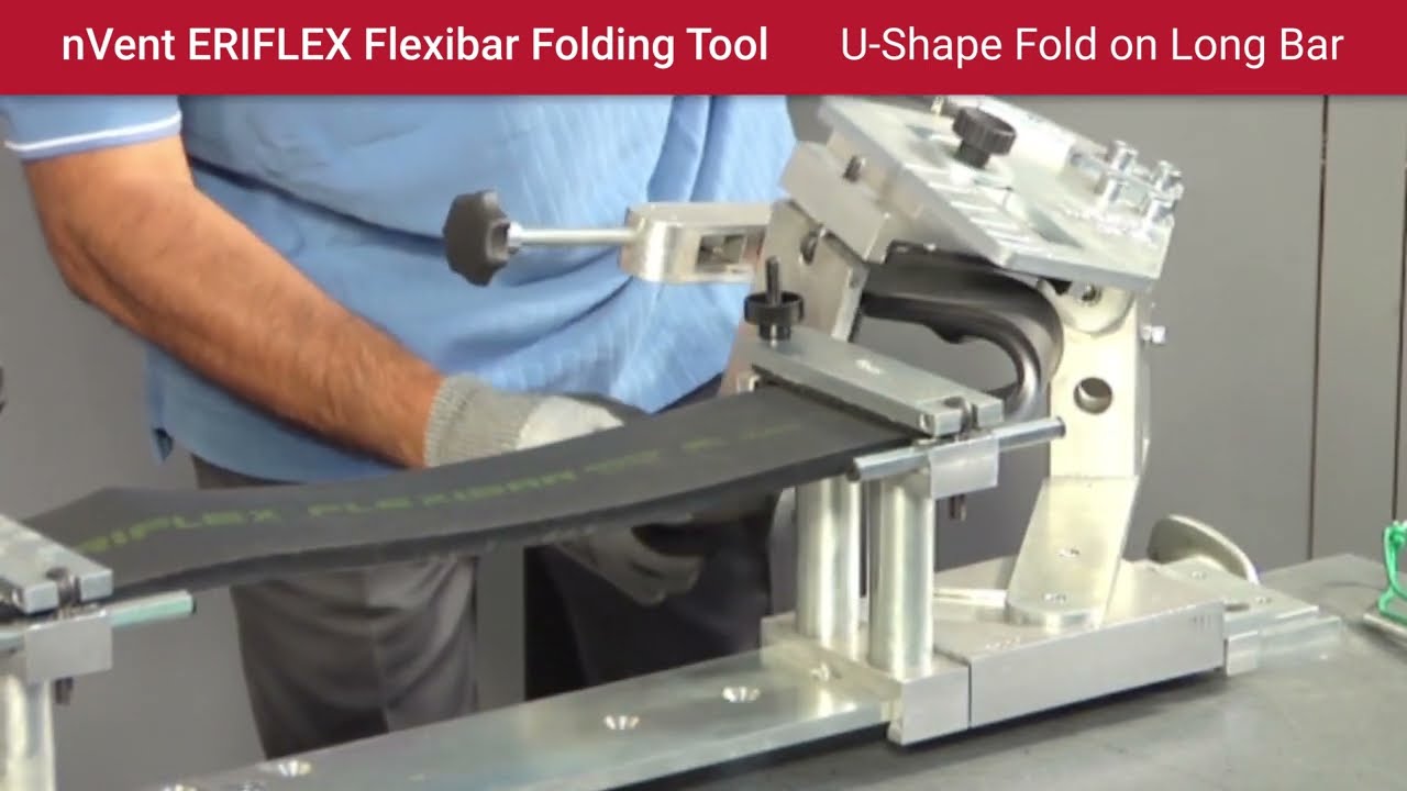 nVent ERIFLEX FLEXIBAR Folding Tool - U-Shape Fold