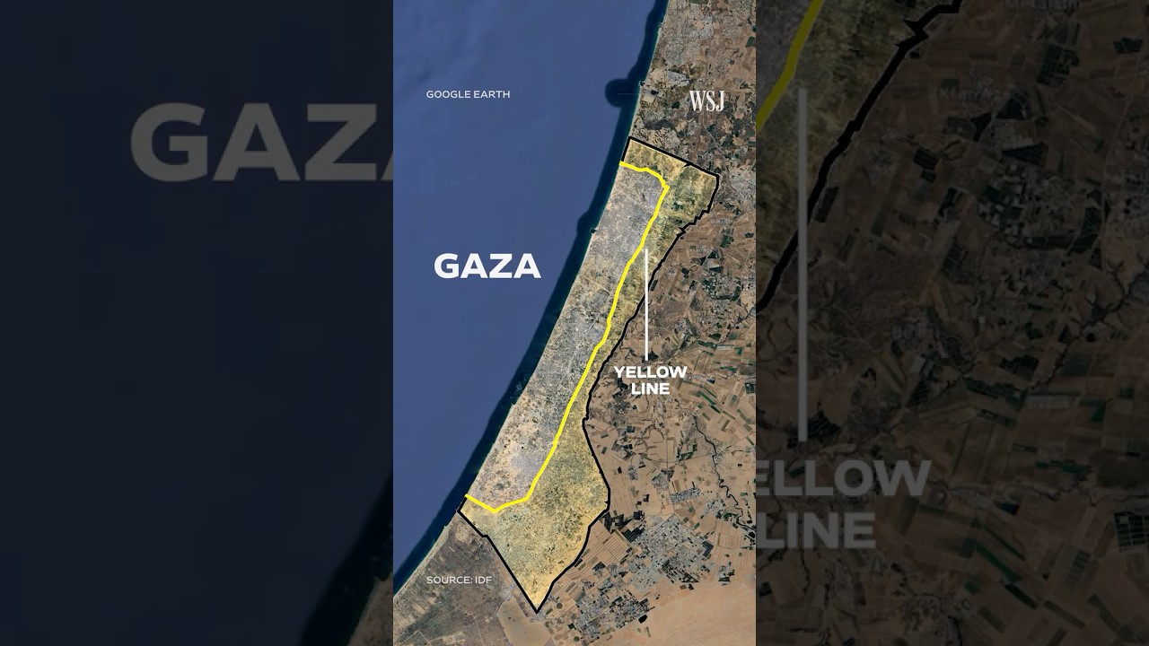 Inside Gaza's 'Yellow Line' as U.S. Weighs Plan to Split Enclave