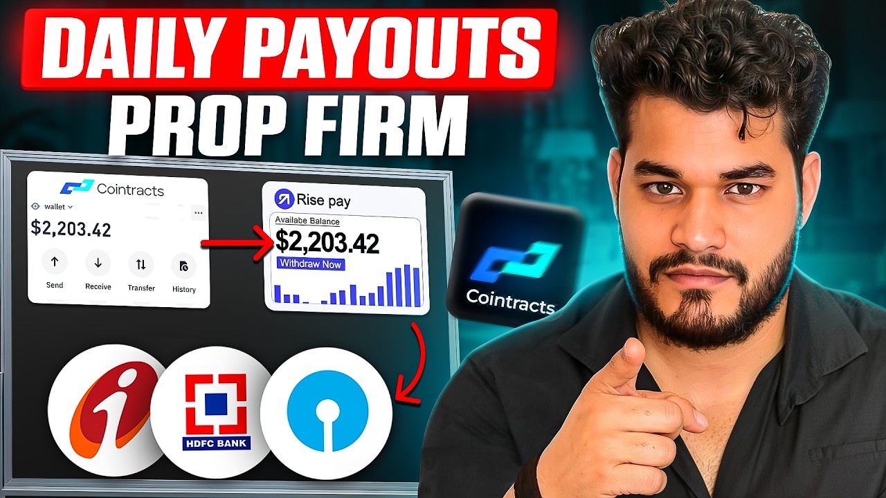 Crypto Prop Firm With DAILY Payouts!? | COINTRACTS Review + $10,000 Account Giveaway