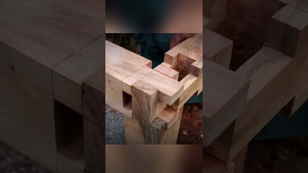 Exploring Japanese Woodworking traditions: Nail-Free Joints