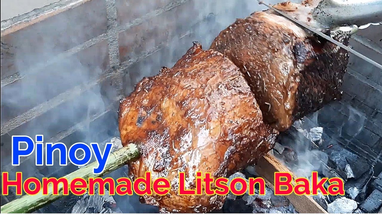 Pinoy Homemade Litson baka (Filipino Roast Beef)- simple easy cook