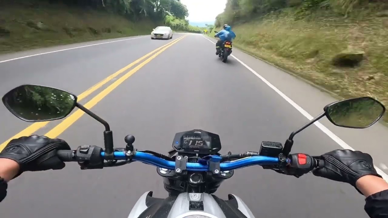 Gixxer 250 gancho con yamaha fz250 motovlog en la ruta #suzuki #motovlog