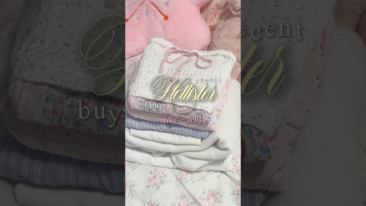 i love ​⁠@hollisterco so much!!💕 #hollister #haul #summerfashion #springfashion #fashion #shorts