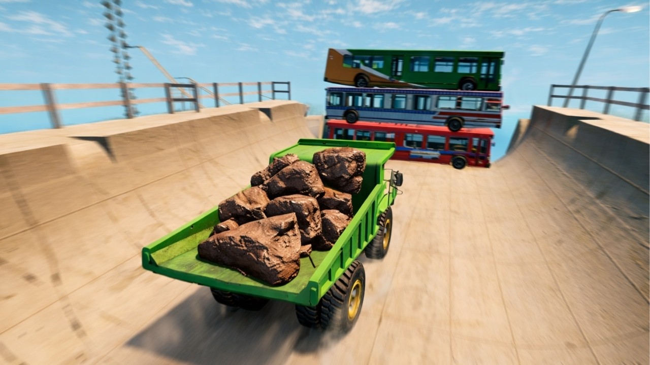 Luxury Bus vs Heavy Truck | Beamng.drive