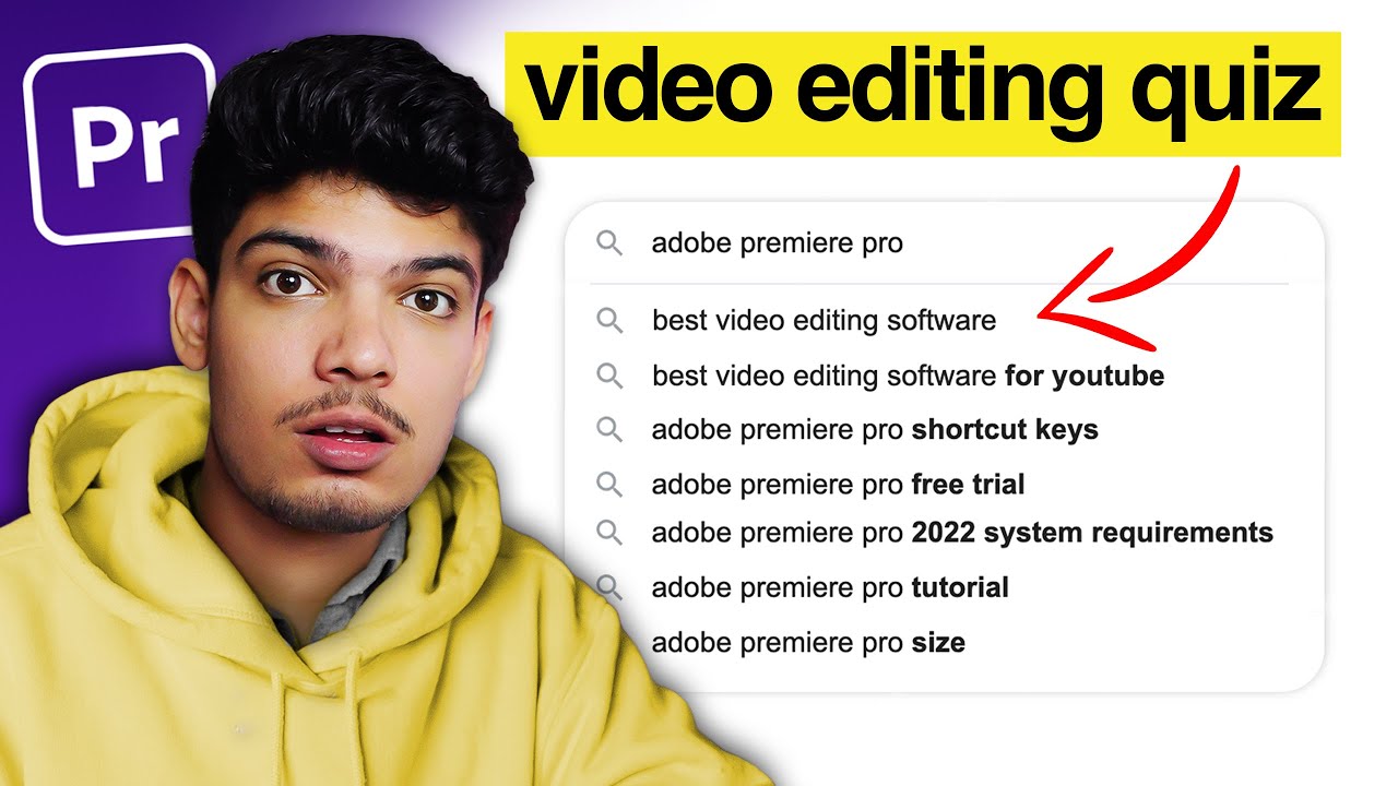 I Tried VIDEO EDITING QUIZ for the First Time | Rachit Singh