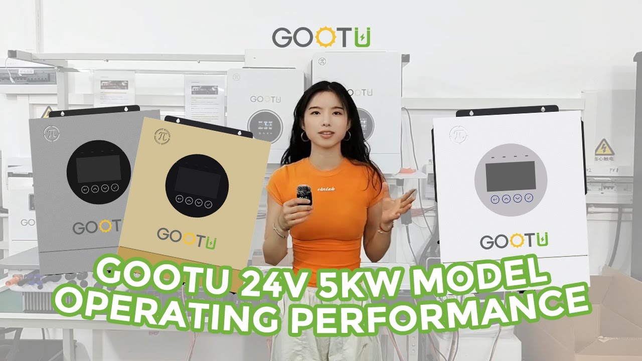 GOOTU 24V 5KW Hybrid Inverter Performance