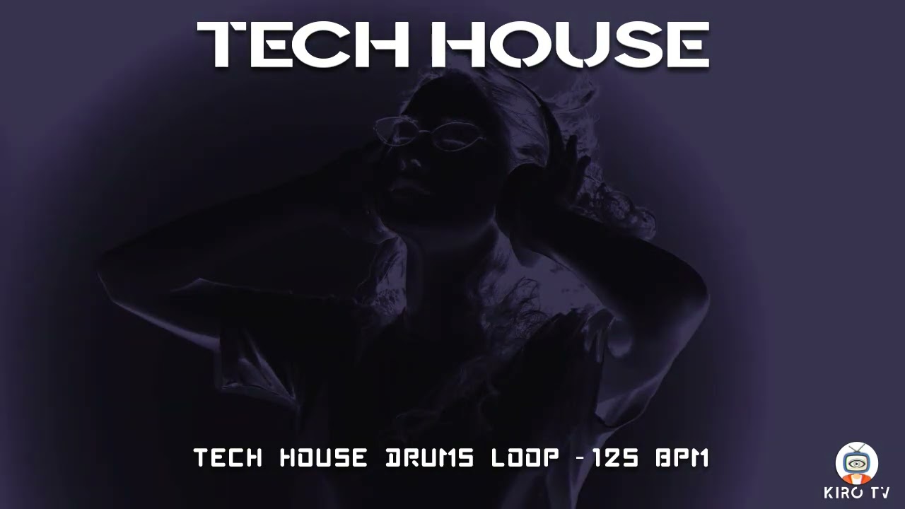 Tech House drums Loop  - 125 BPM