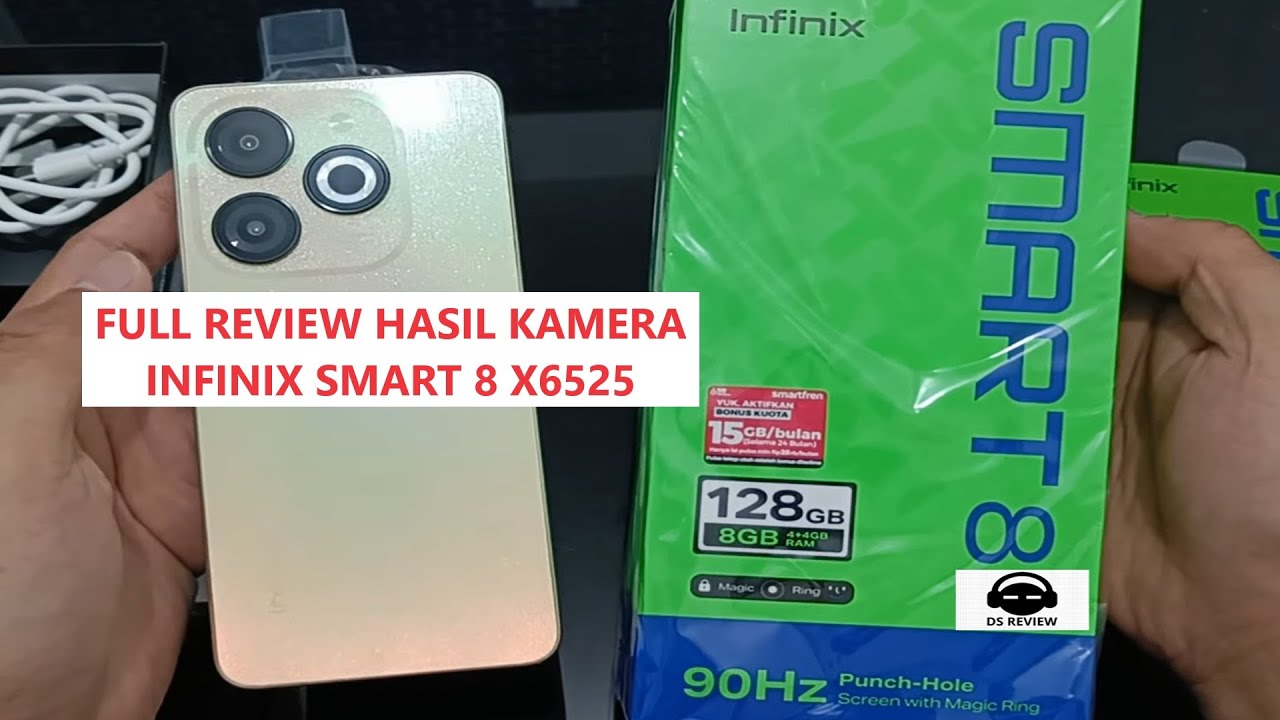Full Review Hasil Foto & Video Kamera HP Infinix Smart 8 X6525 Calon Hp Sejuta Umat Indonesia
