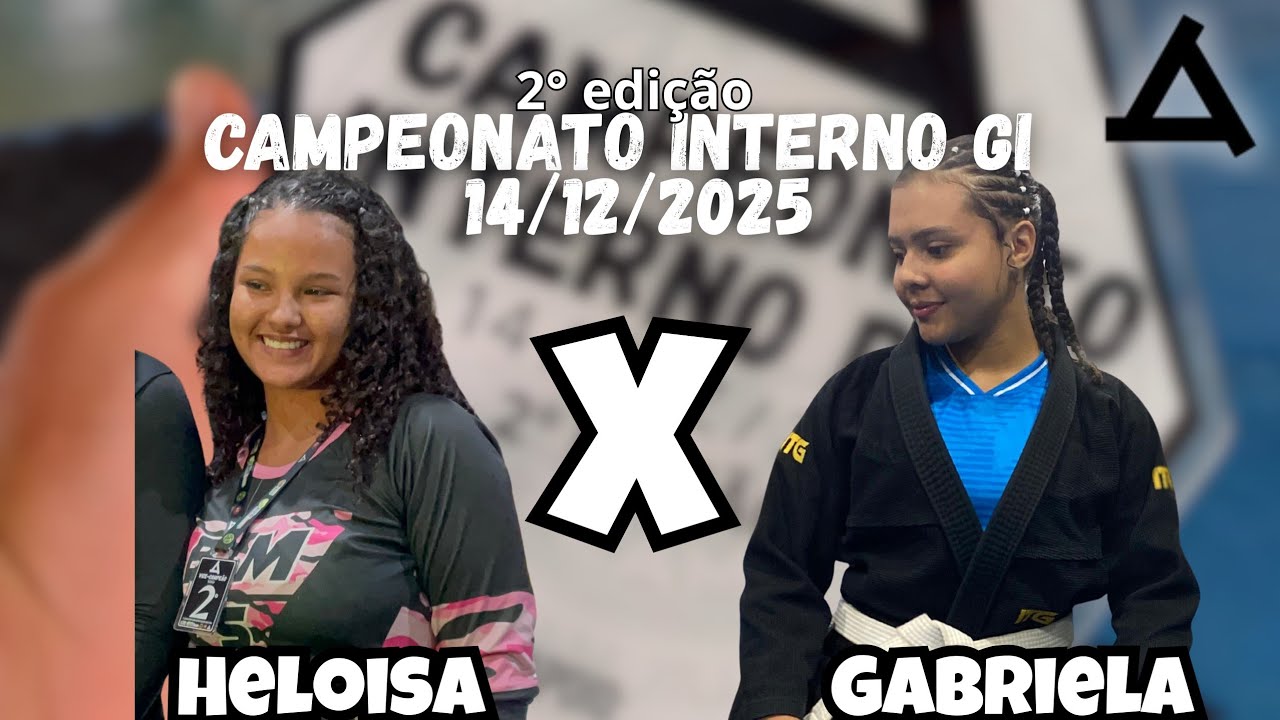 Heloisa x Gabriela (2°campeonato interno GI) DOJO TITAN - 14/12/2025