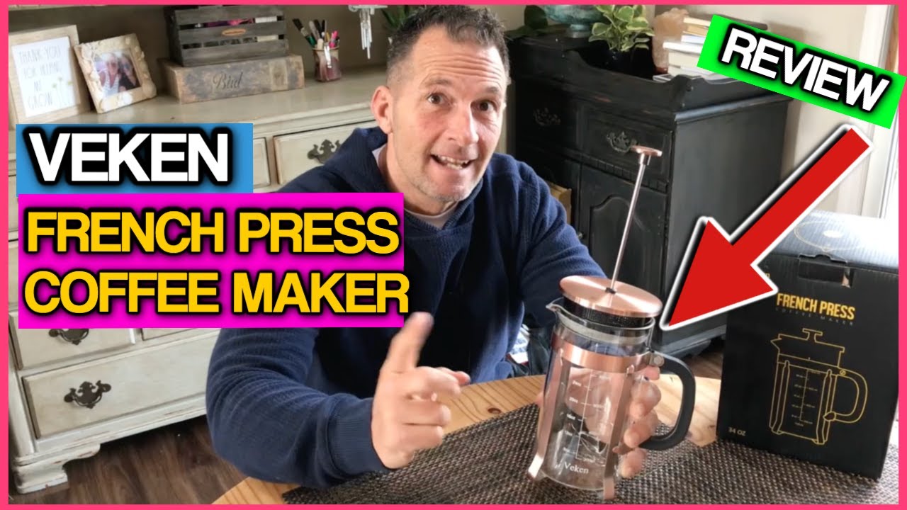 Veken French Press Coffee & Tea Maker