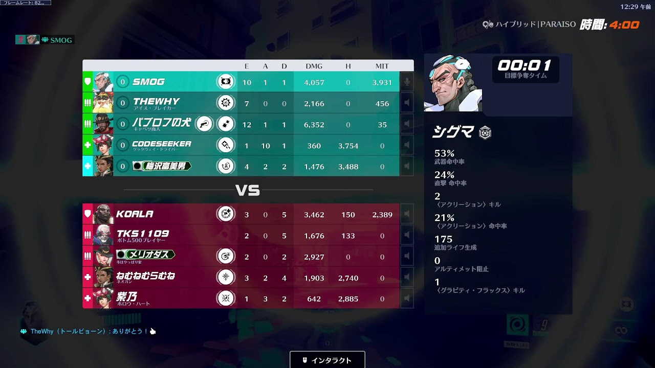 ヒーローの日常:team【Overwatch2】