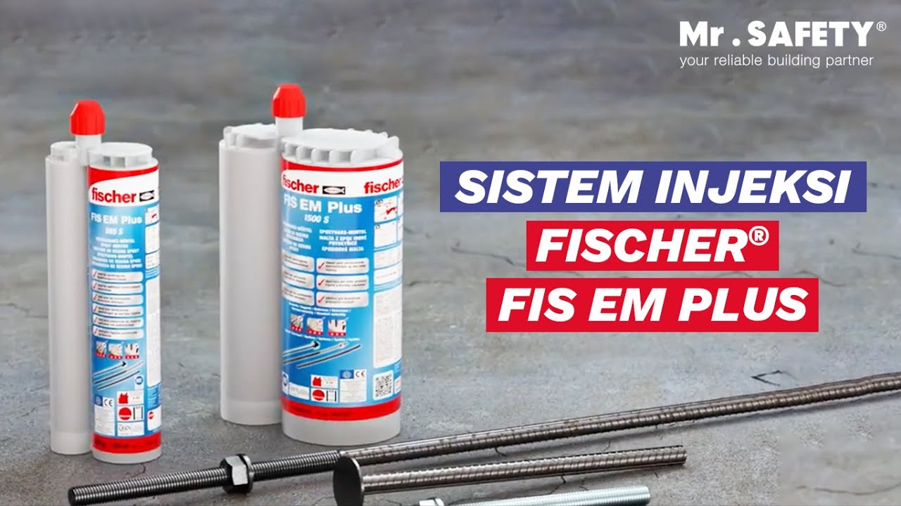 Pemasangan Chemical Angkur fischer® EM Plus | fischer® Group International