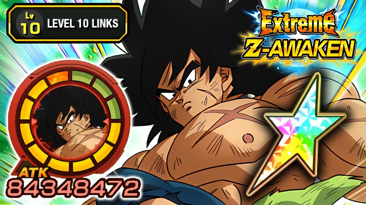 100% EZA STR DBS BROLY LEVEL 10 LINKS SHOWCASE! Dragon Ball Z Dokkan Battle