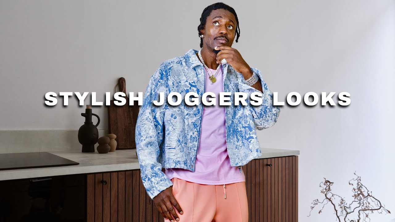 HOW TO STYLE PINK JOGGERS FOR CASUAL AND CLASSIC LOOKS