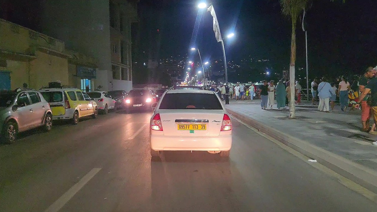 Annaba Algeria - car Driving 20/08/2025 