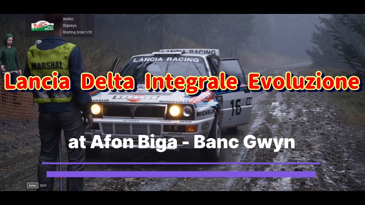 Assetto Corsa Rally Lancia Integrale - Banc Gwyn