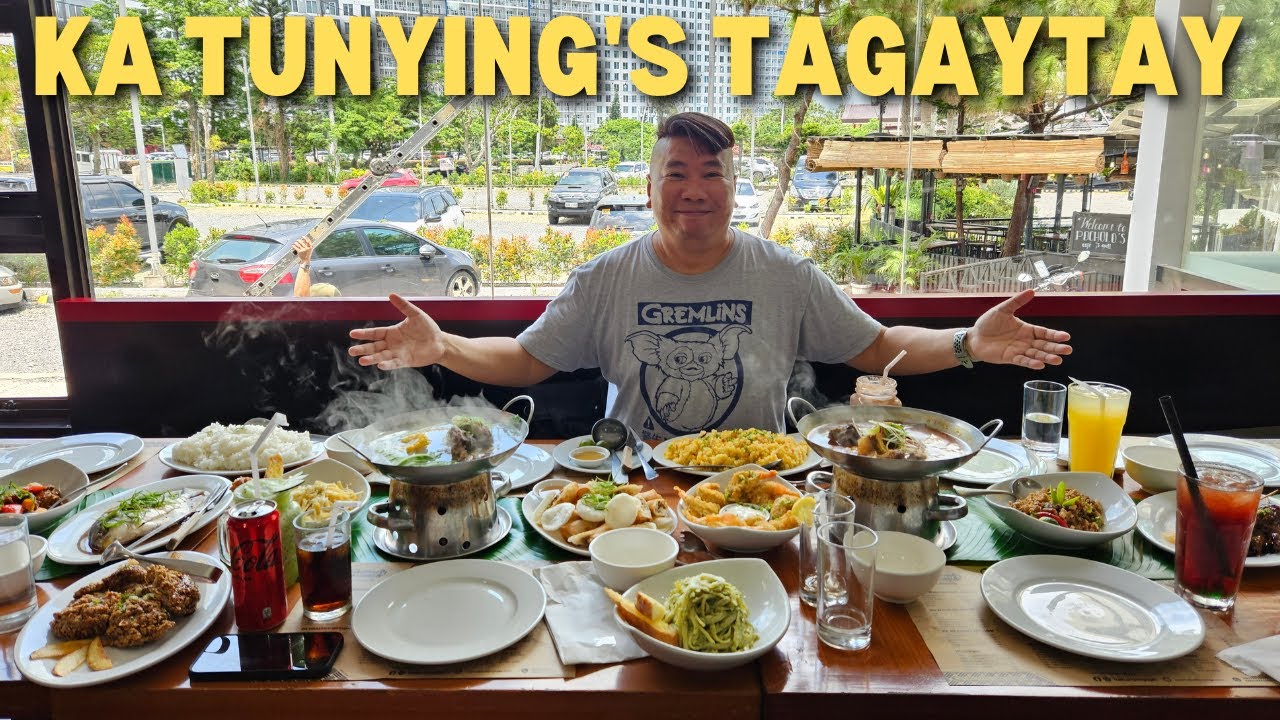 KA TUNYING'S TAGAYTAY -  TARA KAIN TAYO! SARAP NG KANSI NILA!