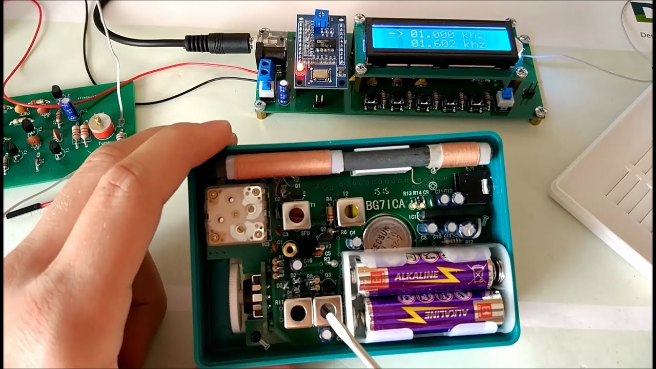 Tecsun 2P3 Radio aufbauen, abgleichen und testen
