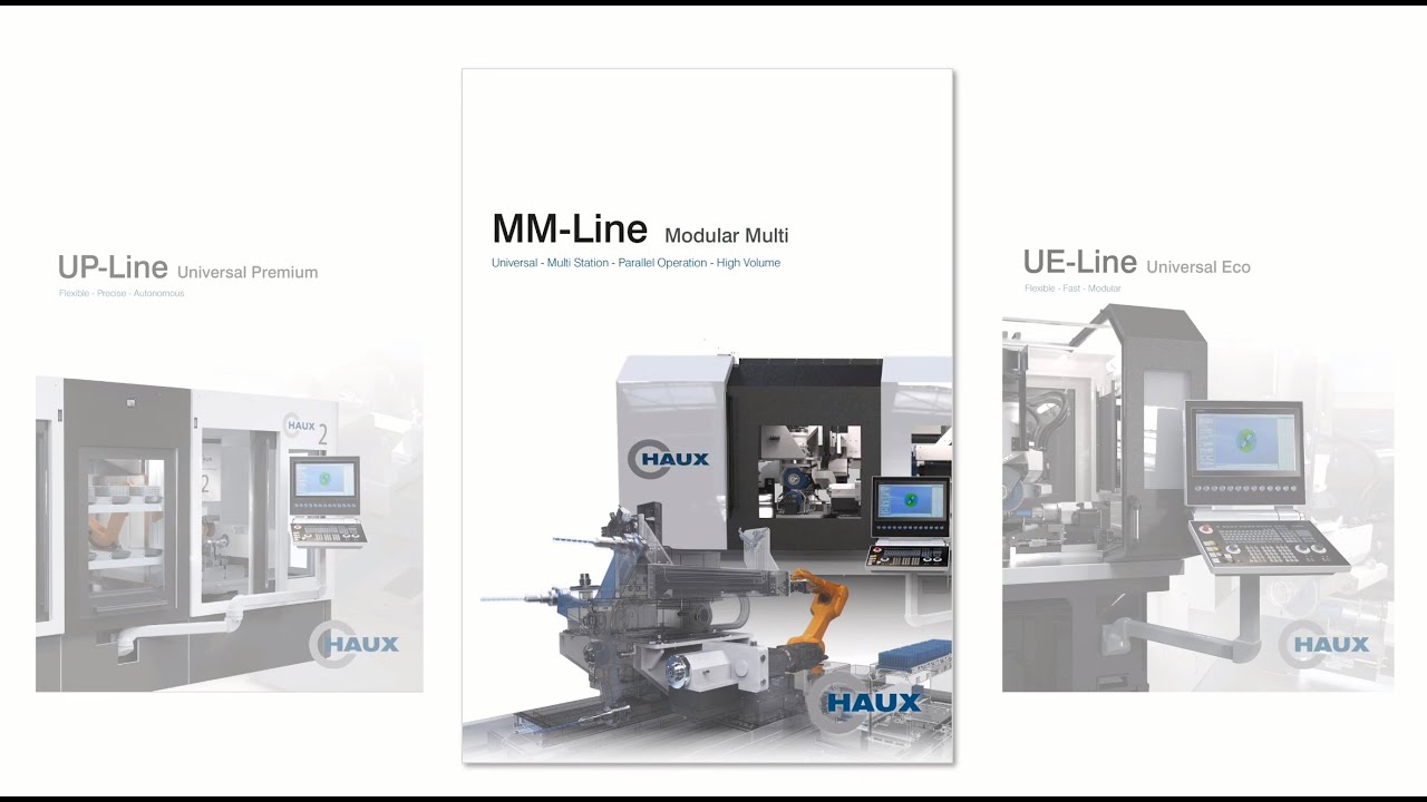 HAUX - Flexible and Universal High Performance Tool Grinding