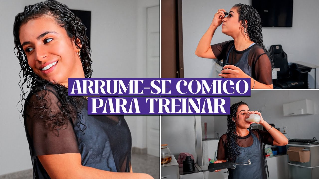 ARRUME-SE COMIGO PARA ACADEMIA🏋️‍♀️💪🏼 & PRIMEIRO VIDEO DO CANAL  