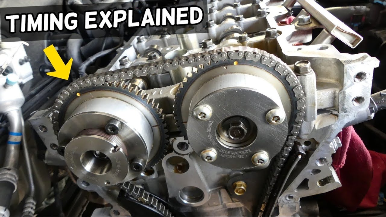 HOW TO SET TIMING MARKS ON HYUNDAI  ELANTRA TUCSON