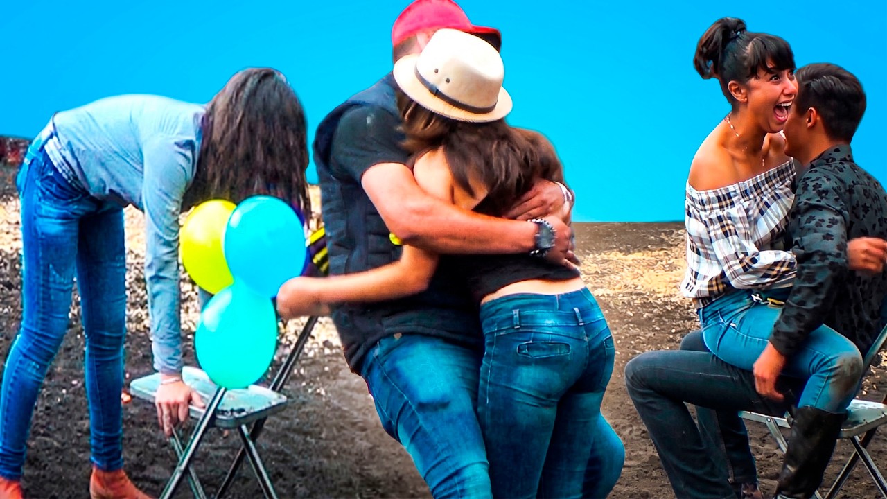 ¡¡SE DIVIRTIERON A LOS GRANDE ESTAS PAREJAS!! EL JUEGO DEL GLOBO EN EL JARIPEO