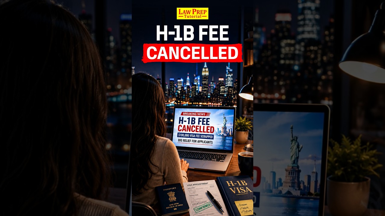 H-1B Visa Fee Scrapped! Big Relief for Indian Professionals #shorts