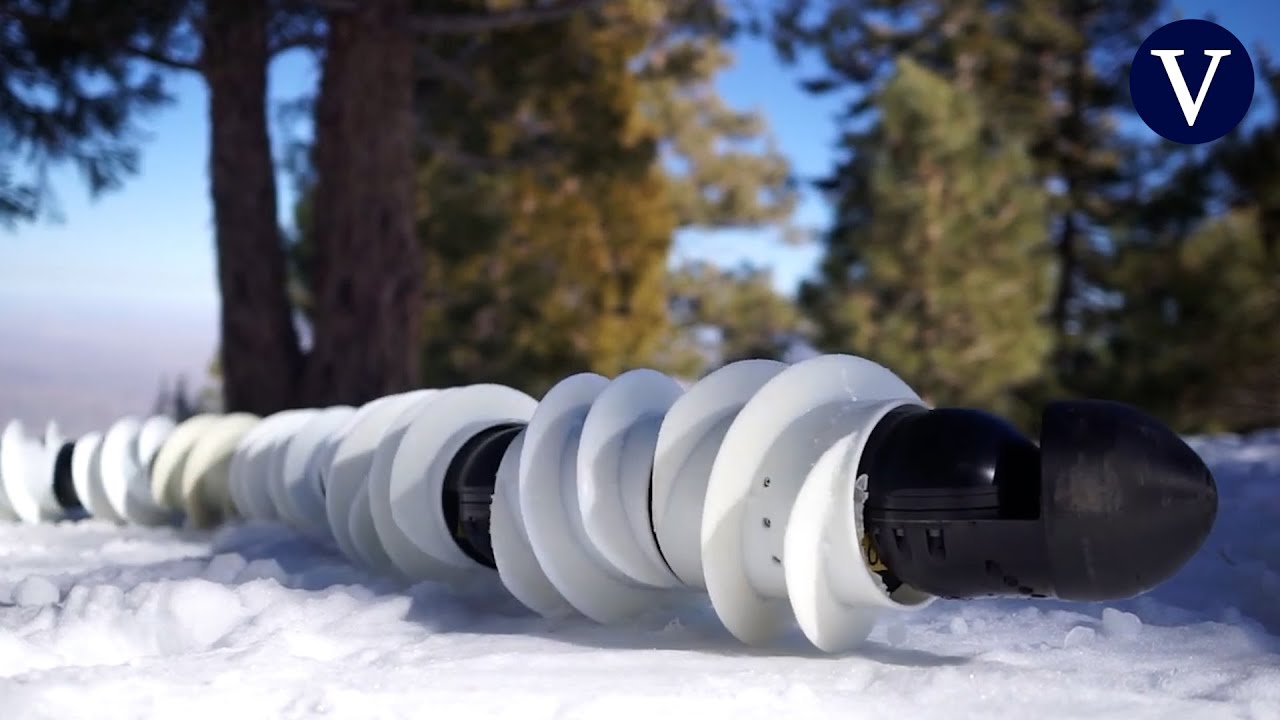 Así es el robot serpiente diseñado por la NASA para la búsqueda de vida extraterrestre
