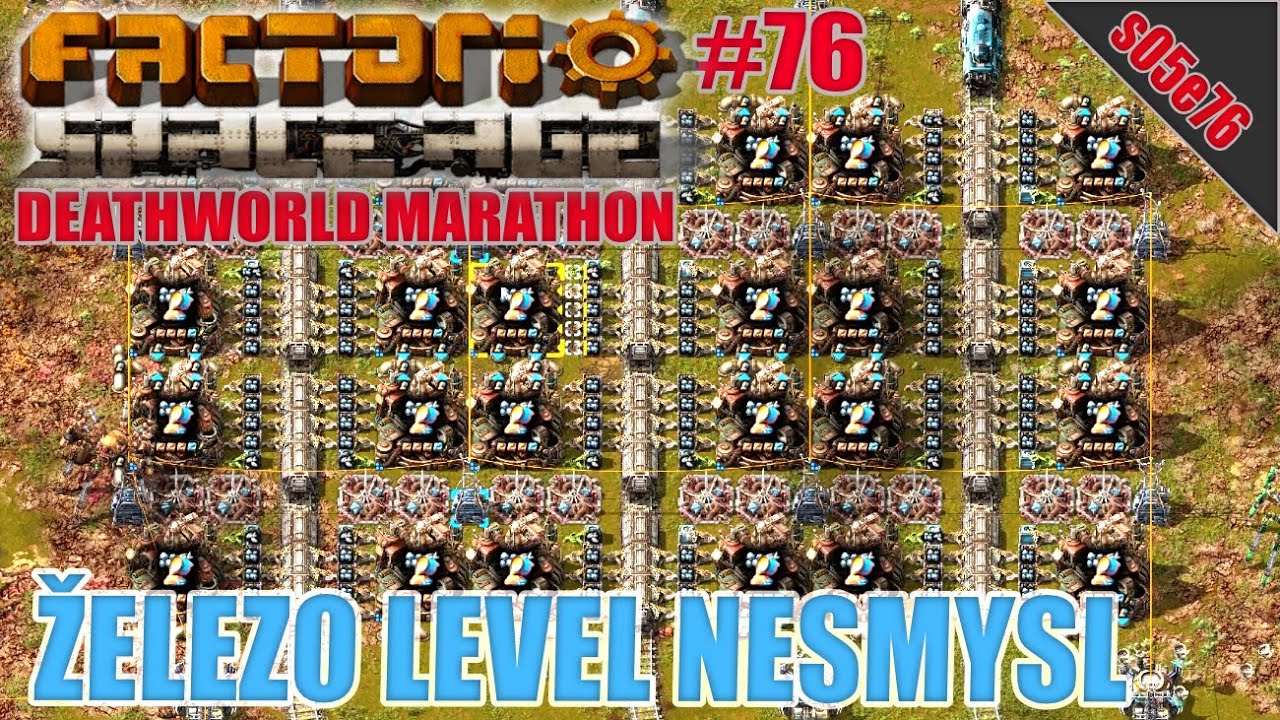 Přehnal jsem to ? Sl&eacute;v&aacute;rna | S05E76 | Factorio: Space Age - Maraton světa smrti