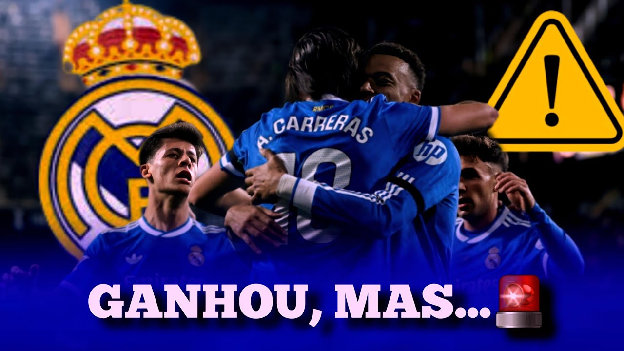 Real Madrid venceu… mas o jogo não foi perfeito