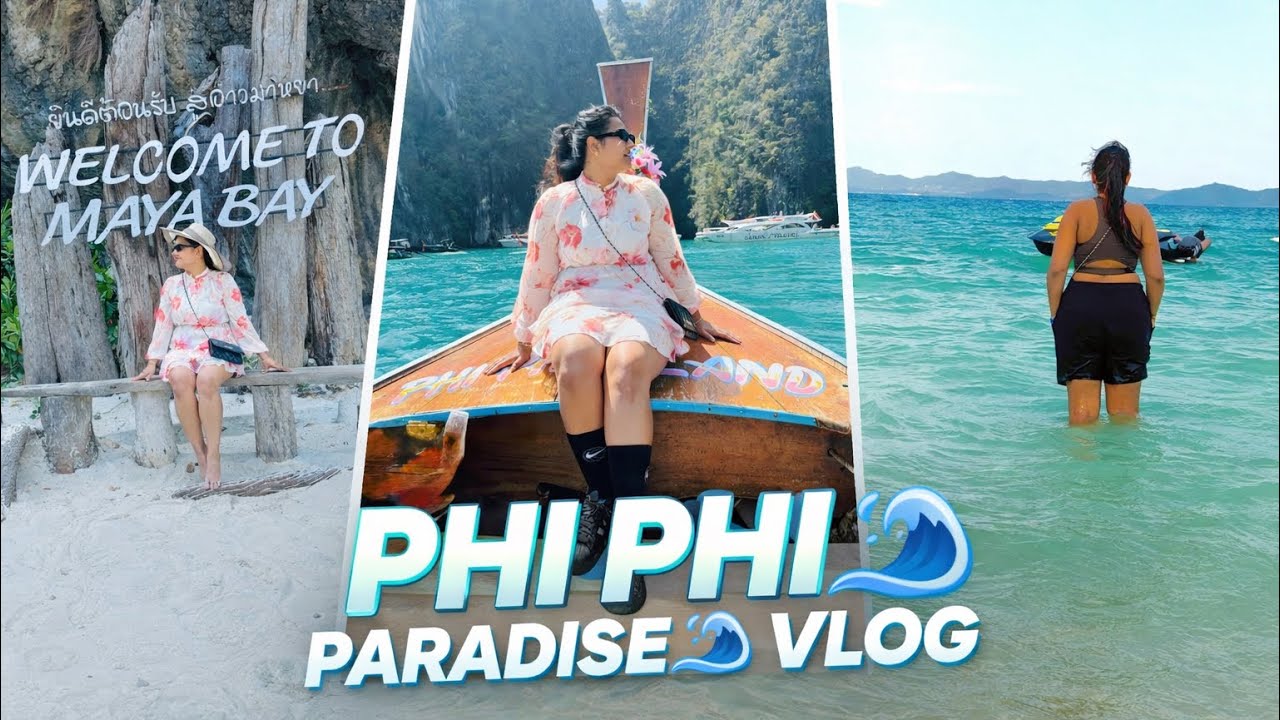 Phi Phi Islands & Maya Bay 🌊 | Thailand’s Real Paradise 🇹🇭