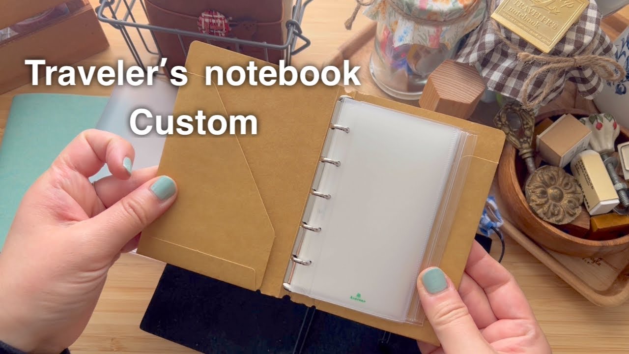 Traveler’s notebook /抜き差し自由自在なシステム手帳にカスタム l 新しいトラベラーズノートパスポートの中身紹介