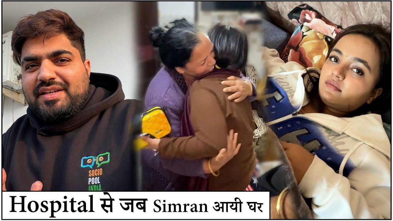 12 din ke baad Hospital se Simran aayi Ghar 😊 | Mr. & Mrs. Diwan