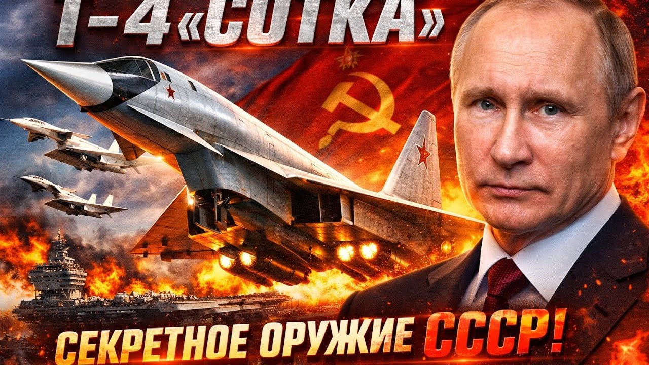 «Т-4 «Сотка»: Секретное оружие СССР, опередившее время! Летучий убийца авианосцев!»