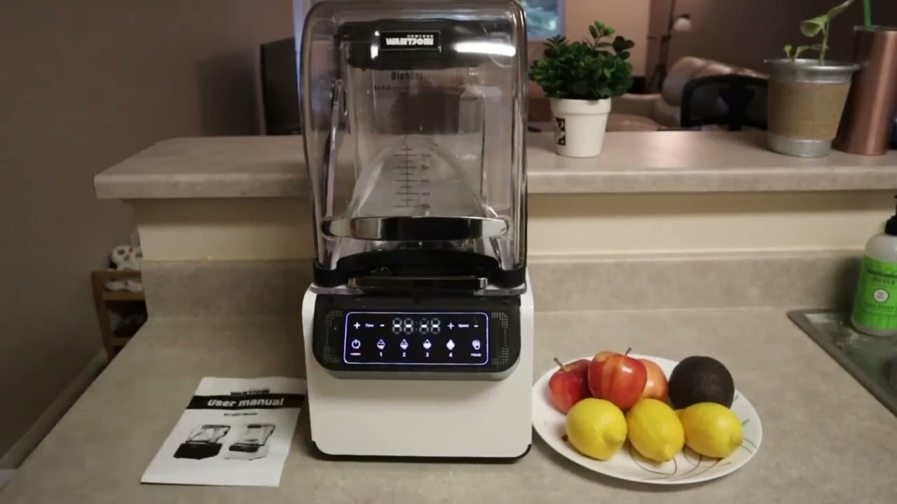 How to use the WantJoin Soundproof Blender with Digital Display!