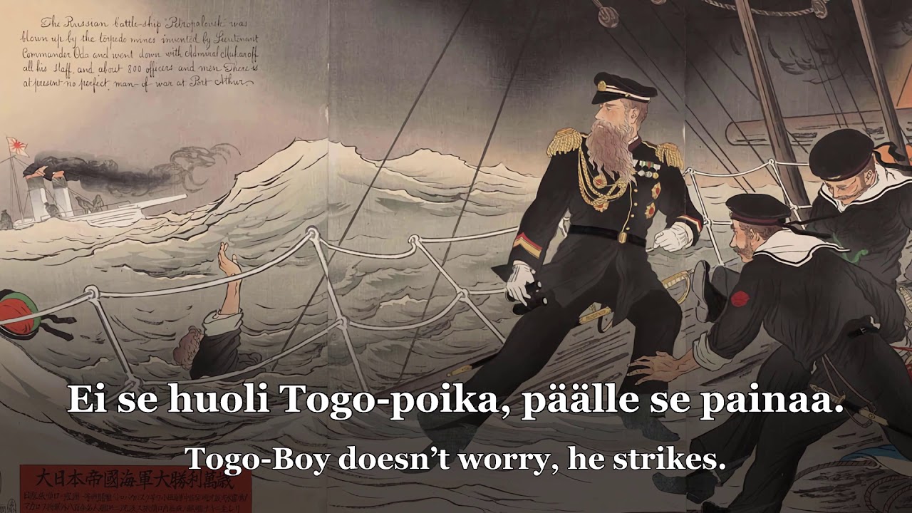 1904 - Finnish song about the Russo-Japanese War [ENG/FIN]