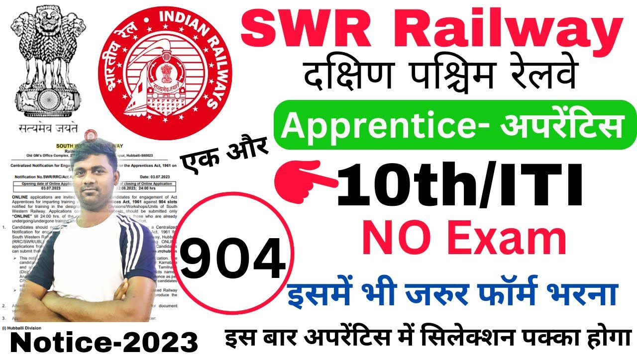 Railway Apprentice 2023 | SWR Apprentice 2023 | South Western Railway Apprentice 2023 | Apprentice |