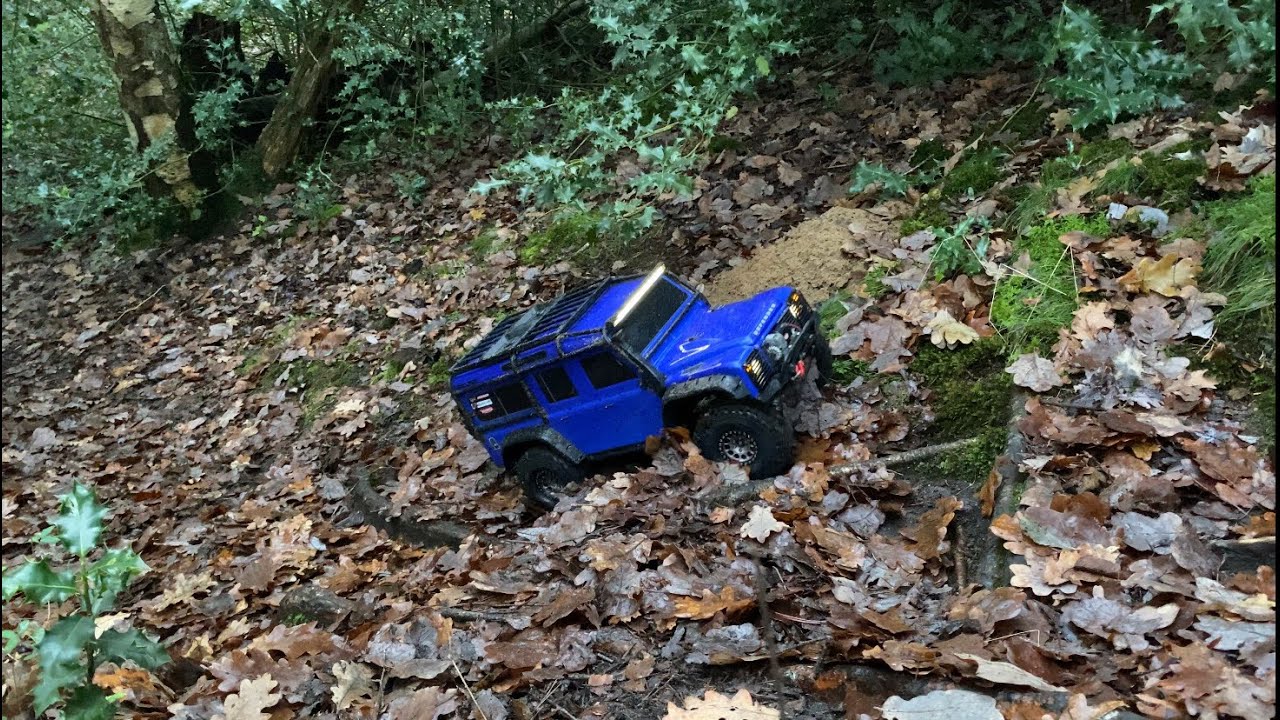 Proline Hyrax first test of TRX4 Defender110