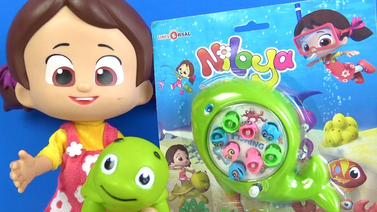 Niloya Happy Fishing Mutlu Balık Tutma oyunu challenge Niloya Mete Tospik  ile Kırmızı Balık şarkısı