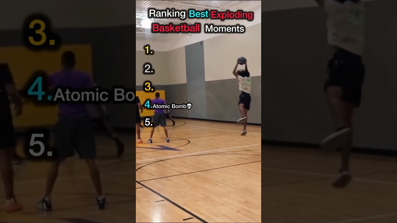 Ranking Best Exploding Basketball Moments 🏀