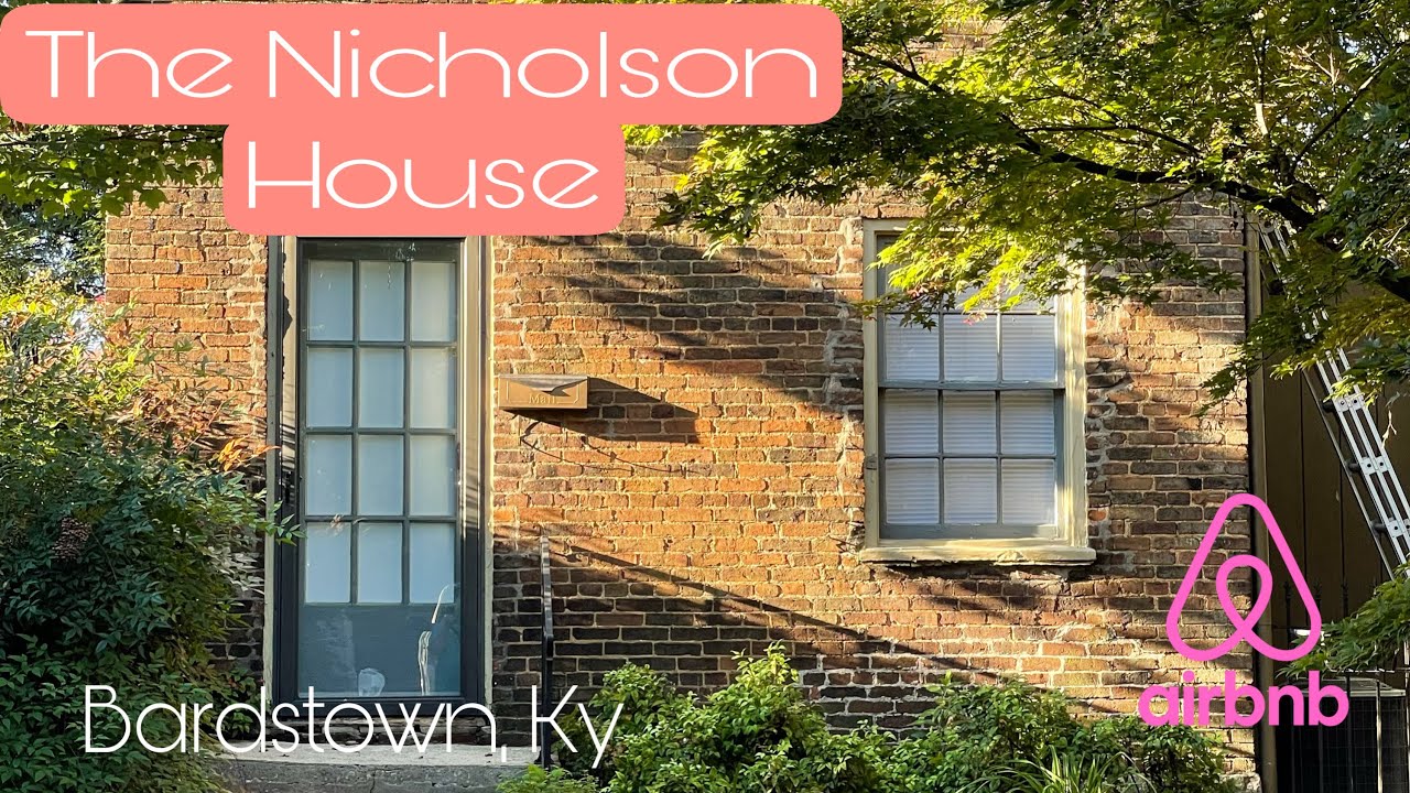 Where to Stay In Bardstown, KY| Quaint AirBnb |#travelvlogger #airbnb #bardstown #kentucky