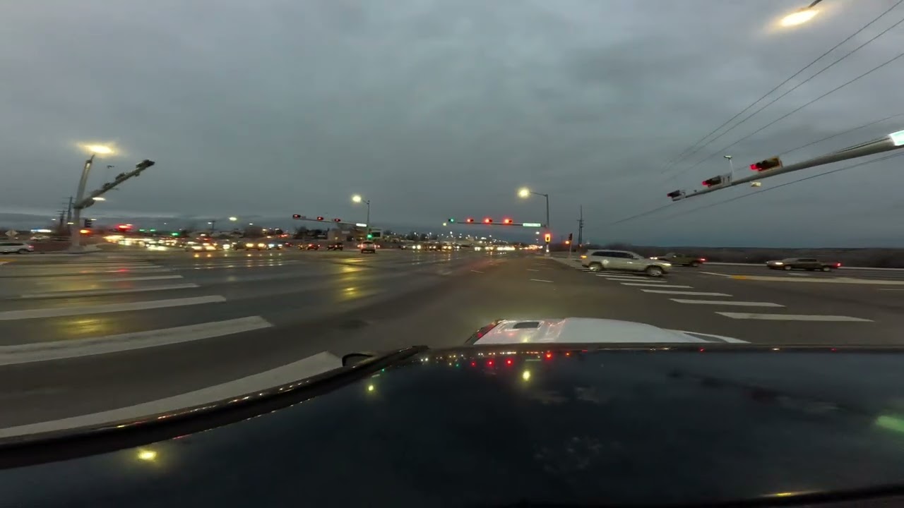 My 300c Magnum SRT8 roaming on new Pinion Hill Blvds Road. The new Maverick to the Dino's Bar Club. 