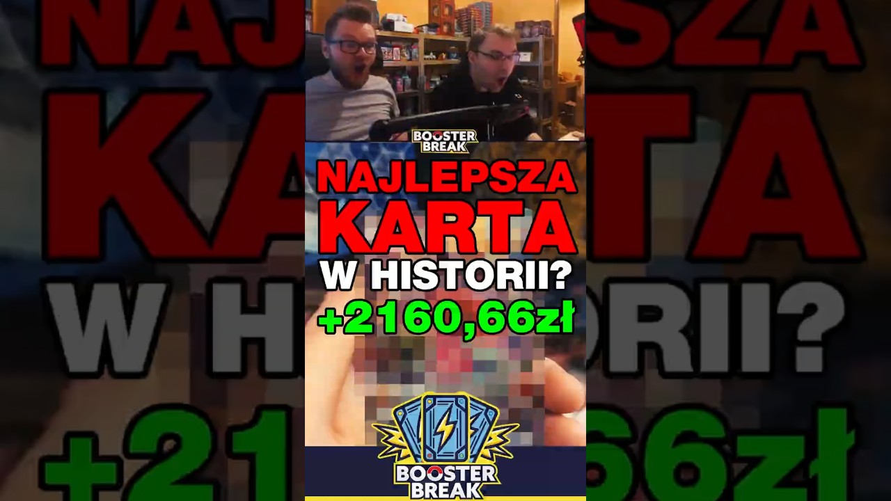To jest NAJLEPSZA karta tego POKEMONA w historii!? #pokemon #pokemontcg #kartypokemon #boosterbreak