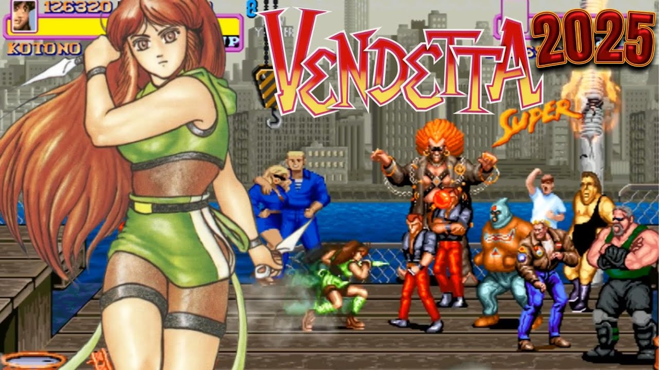 ✅[OpenBOR] Vendetta super recargado - Kotono - gamer games