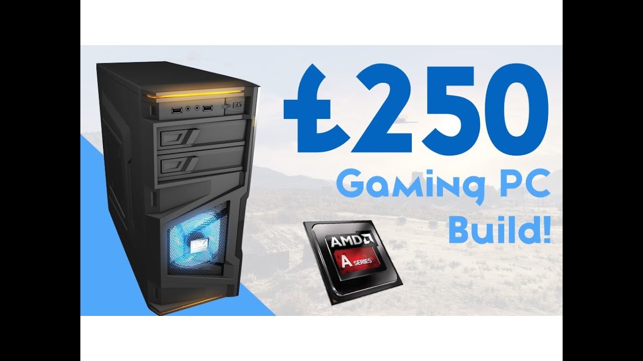 BEAST £250 BUDGET GAMING PC BUILD 2016! [1080P!]