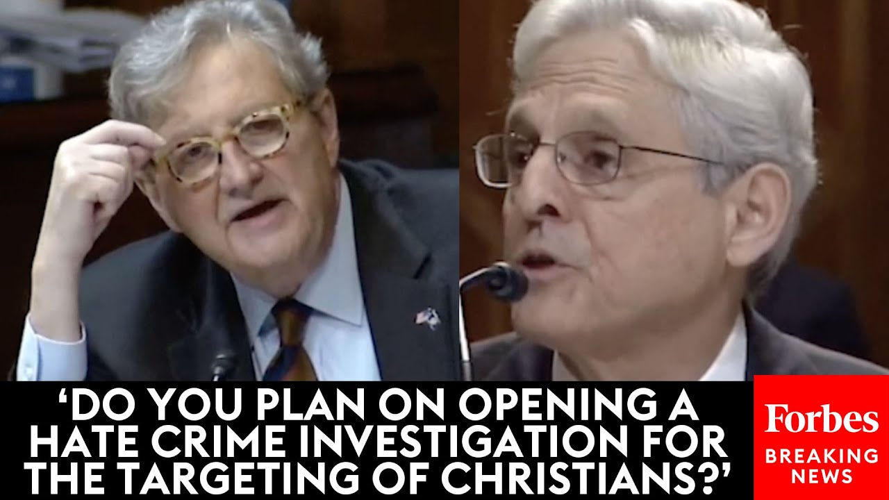 JUST IN: John Kennedy Asks AG Merrick Garland About Nashville School Shooting Response